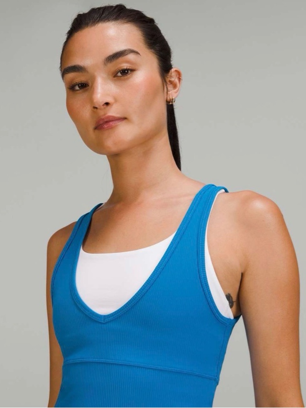 Lululemon Power Pivot Ribbed Tank Top - Picture 3 of 4